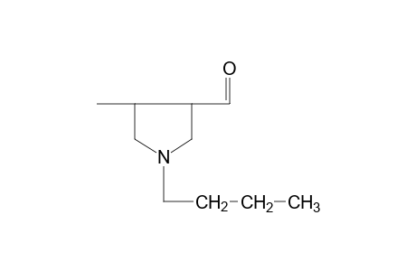 1-BUTYL-4-METHYL-3-PYRROLIDINECARBOXALDEHYDE