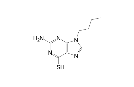2-Amino-9-butyl-3H-purine-6-thione