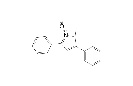 2H-Pyrrole, 2,2-dimethyl-3,5-diphenyl-, 1-oxide