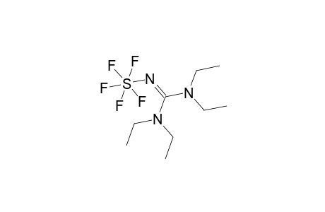 BIS(DIETHYLAMINO)METHYLENEAMINOSULPHUR PENTAFLUORIDE