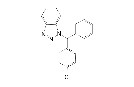 1-[(4-Chlorophenyl)(phenyl)methyl]-1H-1,2,3-benzotriazole