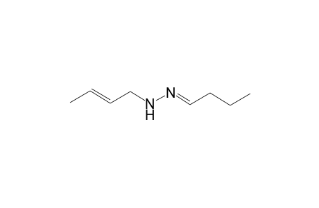 Butanal, 2-butenylhydrazone