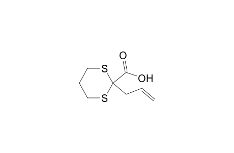 2-Allyl-1,3-dithiane-2-carboxylic acid