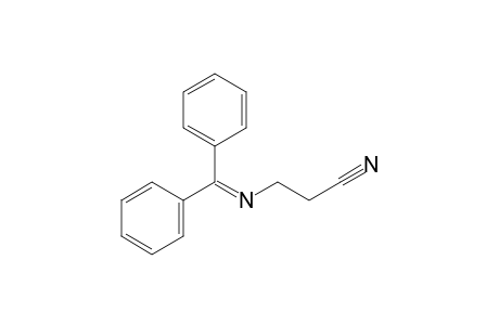 3-(Benzhydrylideneamino)propanenitrile