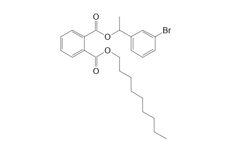 Phthalic acid, 1-(3-bromophenyl)ethyl nonyl ester