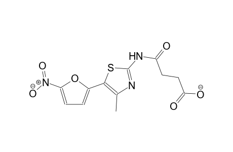 4-{[4-methyl-5-(5-nitro-2-furyl)-1,3-thiazol-2-yl]amino}-4-oxobutanoate