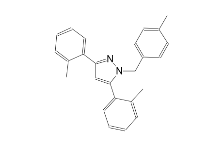 1-(4-methylbenzyl)-3,5-bis(2-methylphenyl)-1H-pyrazole