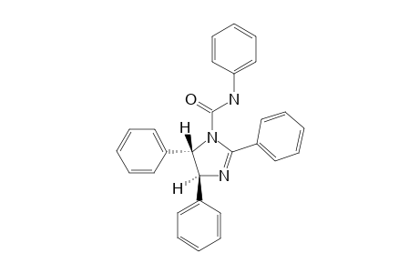 (+-)-2,4r-5t-1-Phenylaminocarbonyl-2,4,5-triphenyl-4,5-dihydroimidazole