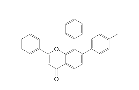 2-Phenyl-7,8-di(p-tolyl)-4H-chromen-4-one