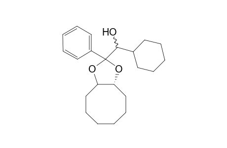 Cyclohexyl-(10-phenyl-9,11-trans-dioxabicyclo[6.3.0]undecanyl)methanol
