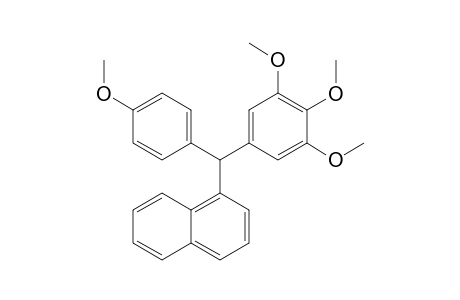 1-[(4-METHOXYPHENYL)-(3,4,5-TRIMETHOXYPHENYL)-METHYL]-NAPHTHALENE