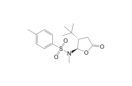 (3S,4R)-3-t-Butyl-4-(N-methyl-N-tosylamino)butyrolactone
