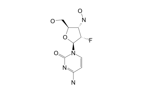 2',3'-DIDEOXY-2'-FLUORO-3'-(HYDROXYAMINO)-CYTIDINE