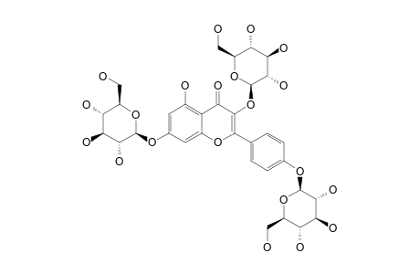 KAEMPFEROL-3,7,4'-TRI-O-BETA-GLUCOPYRANOSIDE