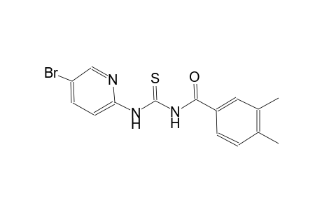 N-(5-bromo-2-pyridinyl)-N'-(3,4-dimethylbenzoyl)thiourea