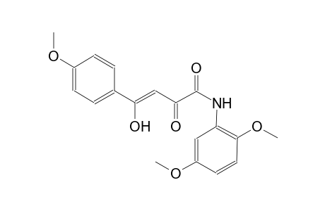 (3Z)-N-(2,5-dimethoxyphenyl)-4-hydroxy-4-(4-methoxyphenyl)-2-oxo-3-butenamide