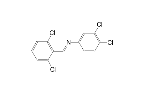 N-(3,4-Dichlorophenyl)-N-[(E)-(2,6-dichlorophenyl)methylidene]amine