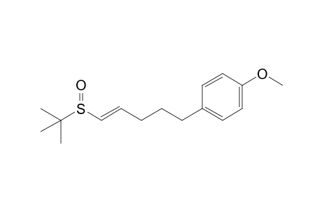 (E)-5-(4-Methoxyphenyl)-1-tert-butylsulfinyl-1-pentene