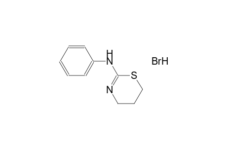 N-phenyl-5,6-dihydro-4H-1,3-thiazin-2-amine hydrobromide