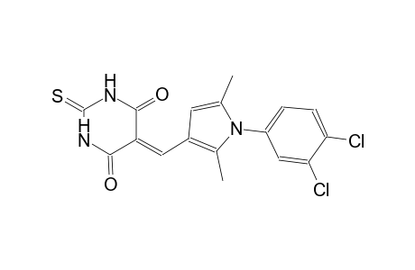 5-{[1-(3,4-dichlorophenyl)-2,5-dimethyl-1H-pyrrol-3-yl]methylene}-2-thioxodihydro-4,6(1H,5H)-pyrimidinedione