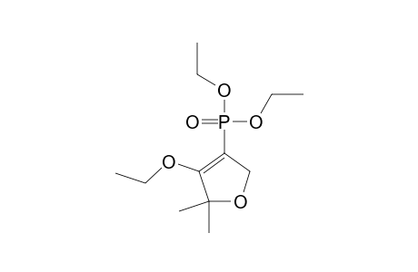 2,2-DIMETHYL-3-ETHOXY-4-(DIETHYLPHOSPHONO)-2,5-DIHYDROFURANE