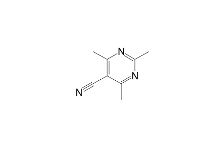 2,4,6-Trimethylpyrimidine-5-carbonitrile