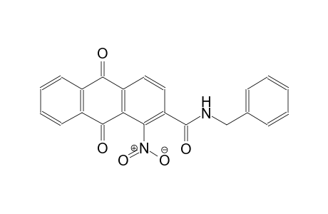 N-benzyl-1-nitro-9,10-dioxo-9,10-dihydro-2-anthracenecarboxamide