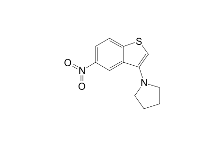 1-(5-nitrobenzo[b]thiophen-3-yl)pyrrolidine
