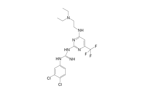 N-(3,4-Dichlorophenyl)-N'-[4-([2-(diethylamino)ethyl]amino)-6-(trifluoromethyl)-2-pyrimidinyl]guanidine
