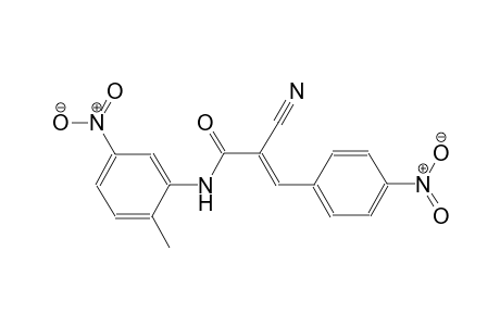 (2E)-2-cyano-N-(2-methyl-5-nitrophenyl)-3-(4-nitrophenyl)-2-propenamide