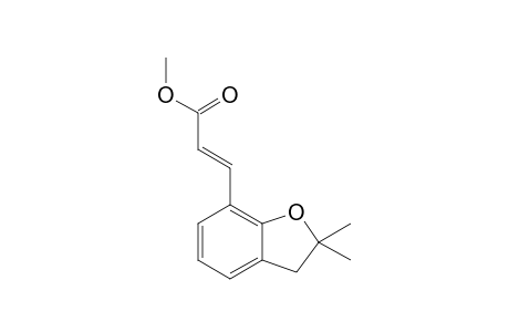 Methyl (E)-3-(2,3-Dihydro-2,2-dimethyl-7-benzofuranyl)-2-propenoate