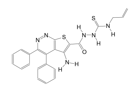 N-allyl-2-[(5-amino-3,4-diphenylthieno[2,3-c]pyridazin-6-yl)carbonyl]hydrazinecarbothioamide