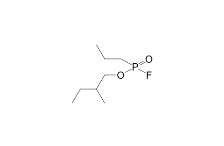 2-Methylbutyl propylphosphonofluoridoate