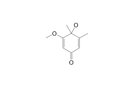 3-METHOXY-4-HYDROXY-4,5-DIMETHYL-CYCLOHEXA-2,5-DIEN-1-ONE