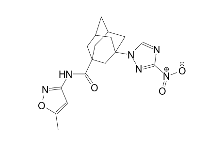 N-(5-methyl-3-isoxazolyl)-3-(3-nitro-1H-1,2,4-triazol-1-yl)-1-adamantanecarboxamide