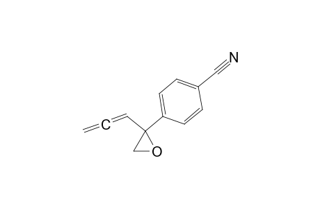 4-(2-(Propa-1,2-dien-1-yl)oxiran-2-yl)benzonitrile