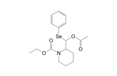 Ethyl 2-[acetoxy(phenylseleno)methyl]piperidine-1-carboxylate