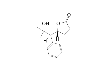 5-(2-Hydroxy-2-methyl-1-phenylpropyl)tetrahydrofuran-2-one