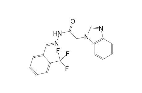 1H-benzimidazole-1-acetic acid, 2-[(E)-[2-(trifluoromethyl)phenyl]methylidene]hydrazide
