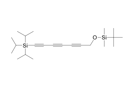 7-(tert-Butyldimethylsilyloxy)-1-triisopropylsilyl-1,3,5-hepatriyne
