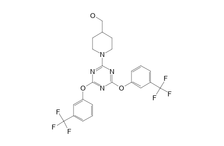 [1-[4,6-BIS-[3-(TRIFLUOROMETHYL)-PHENOXY]-1,3,5-TRIAZIN-2-YL]-PIPERIDIN-4-YL]-METHANOL