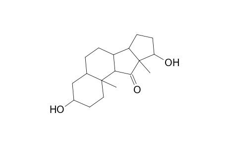 C-Nor-5.beta.,13.alpha.-androstan-11-one, 3.alpha.,17.beta.-dihydroxy-