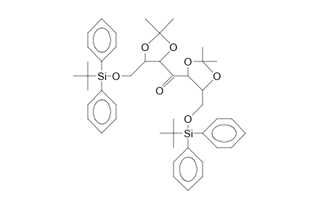 1,7-Di-O-tert-butyl-diphenyl-silyl-2,3:5,6-di-O-isopropylidene-D-manno-hept-4-ulose