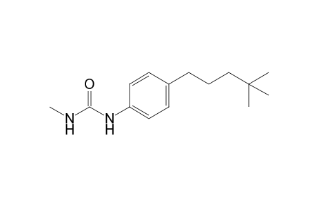 Urea, N-[4-(4,4-dimethylpentyl)phenyl]-N'-methyl-