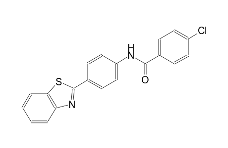 benzamide, N-[4-(2-benzothiazolyl)phenyl]-4-chloro-