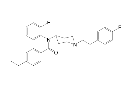 4-Ethyl-N-(2-fluorophenyl)-N-(1-[2-(4-fluorophenyl)ethyl]piperidin-4-yl)benzamide