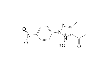 1-[5-methyl-2-(4-nitrophenyl)-3-oxidanidyl-1,2,3-triazol-3-ium-4-yl]ethanone