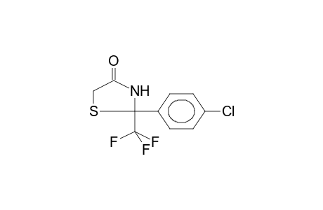 2-(PARA-CHLOROPHENYL)-2-TRIFLUOROMETHYLTHIAZOLIDIN-4-ONE