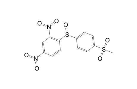 4-[(2,4-Dinitrophenyl)sulfinyl]phenyl methyl sulfone