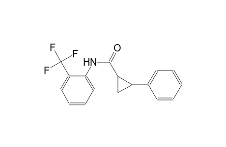 2-phenyl-N-[2-(trifluoromethyl)phenyl]cyclopropanecarboxamide